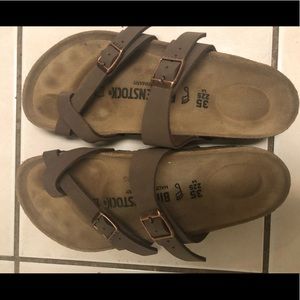 Birkenstock Mayari Sandals in Stone